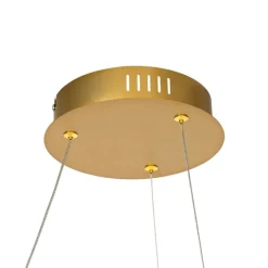 Design hanglamp goud 72 cm incl. LED 3-staps dimbaar - Rowan