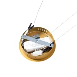 Design hanglamp goud 72 cm incl. LED 3-staps dimbaar - Rowan