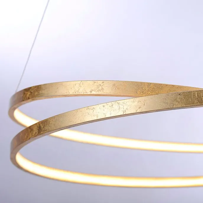 Design hanglamp goud 72 cm incl. LED dimbaar - Rowan