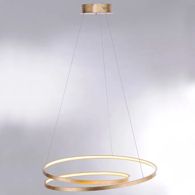 Design hanglamp goud 72 cm incl. LED dimbaar - Rowan