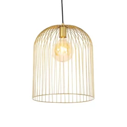 Design hanglamp goud - Wire Knock