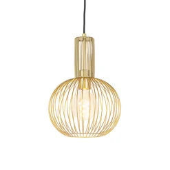 Design hanglamp goud - Wire Whisk