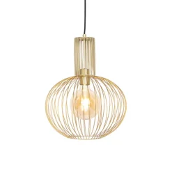Design hanglamp goud - Wire Bake