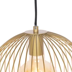 Design hanglamp goud - Wire Ario