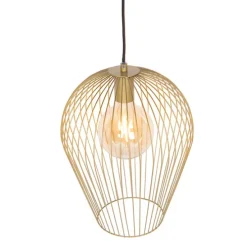 Design hanglamp goud - Wire Ario