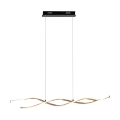Design hanglamp goud incl. LED dimbaar - Zina