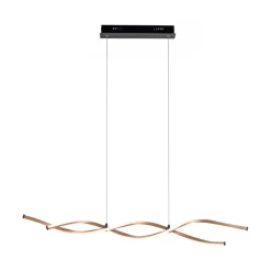 Design hanglamp goud incl. LED dimbaar - Zina