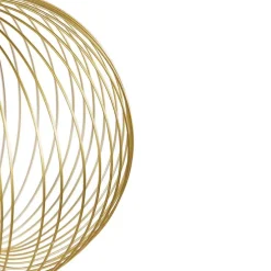 Design hanglamp goud met zwart 60 cm - Marnie