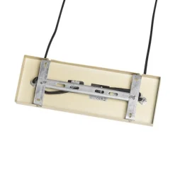 Design hanglamp goud met wit glas 4-lichts - Aniek