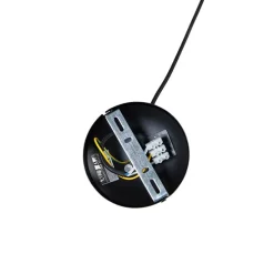 Design hanglamp goud met zwart 50 cm - Marnie