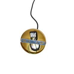 Design hanglamp goud met zwart 40 cm - Tess