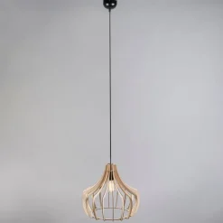 Design hanglamp hout - Twan