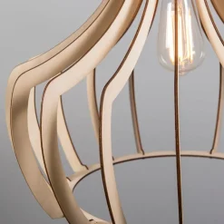 Design hanglamp hout - Twan