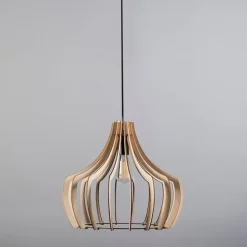 Design hanglamp hout - Twan