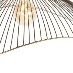 Design hanglamp messing draad 64cm - Pia