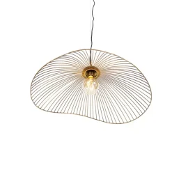 Design hanglamp messing draad 64cm - Pia