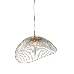 Design hanglamp messing draad 64cm - Pia