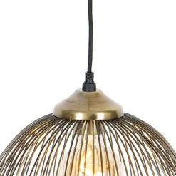 Design hanglamp messing draad 39,8 cm - Pia