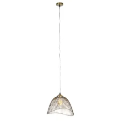 Design hanglamp messing draad 39,8 cm - Pia