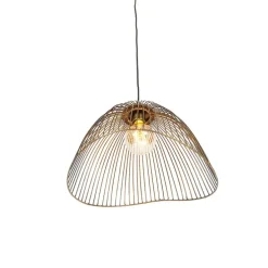 Design hanglamp messing draad 39,8 cm - Pia