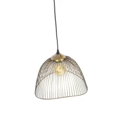 Design hanglamp messing draad 39,8 cm - Pia