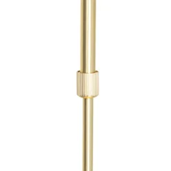 Design hanglamp messing met glas smoke 8-lichts - Explode