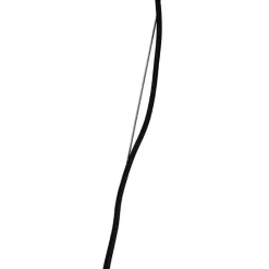 Design hanglamp rond zwart 70 cm - Dos