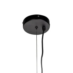 Design hanglamp rond zwart 70 cm - Dos