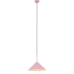 Design hanglamp roze driehoek - Triangolo