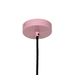 Design hanglamp roze driehoek - Triangolo