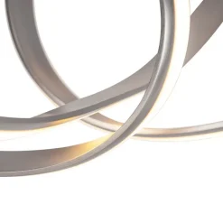 Design hanglamp staal dimbaar incl. LED - Viola Due