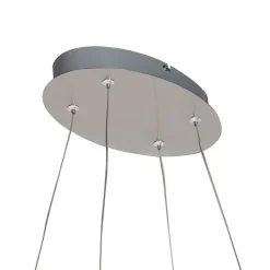 Design hanglamp staal dimbaar incl. LED - Viola Due