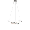 Design hanglamp staal incl. LED 3-staps dimbaar - Frank