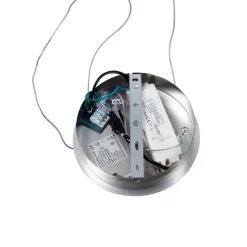 Design hanglamp staal incl. LED 3-staps dimbaar - Frank