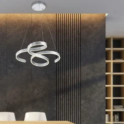 Design hanglamp staal incl. LED 3-staps dimbaar - Frank