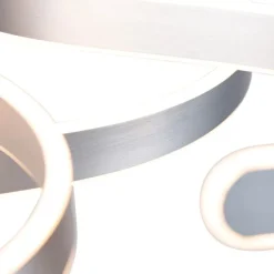 Design hanglamp staal incl. LED 3-staps dimbaar - Frank