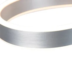 Design hanglamp staal incl. LED 3-staps dimbaar - Frank