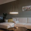 Design hanglamp wit 40 cm incl. LED 3-staps dimbaar - Anello