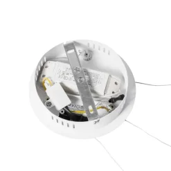 Design hanglamp wit 60 cm incl. LED 3-staps dimbaar - Anello