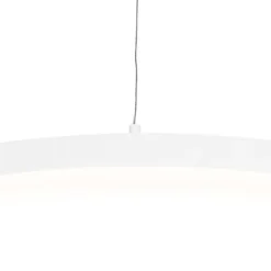 Design hanglamp wit 60 cm incl. LED 3-staps dimbaar - Anello