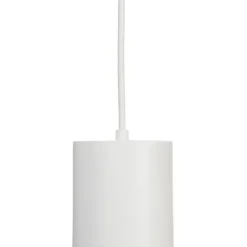 Design hanglamp wit incl. rail adapter 1-fase - Iconic Tubo
