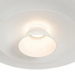 Design hanglamp wit incl. LED 3-staps dimbaar - Pauline