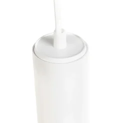 Design hanglamp wit incl. rail adapter 3-fase - 3-Phase Tuba small