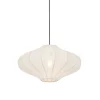 Design hanglamp wit zijden 50 cm - Plu