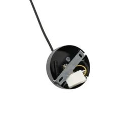 Design hanglamp wit zijden 50 cm - Plu