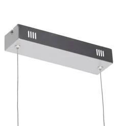 Design hanglamp zilver dimbaar incl. LED - Krisscross