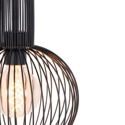 Design hanglamp zwart - Wire Whisk