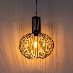 Design hanglamp zwart - Wire Bake