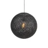 Design hanglamp zwart bol 45cm - Corda