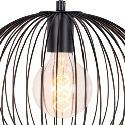 Design hanglamp zwart draad - Wire Dough